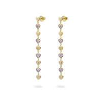 Orecchini Rue des Mille Donna in Argento Zirconia ORZ-018 MUL CUO AU